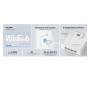 CUDY AP3000 Wall,AX3000 zidna Wi-Fi 6 pristupna tacka,4-Stream Dual-Band ,2402 Mbps + 574 Mbps - slika 2