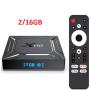 GEMBIRD GMB-X96 M200 2/16GB smart TV box S905X5M quad ARM G310V2, 2x4K 2.4&5G, 1000M, BT, Android 14 - slika 1