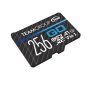 TEAM GROUP MICRO SDHC/SDXC 256GB GO UHS-I U3 V30, 100/50MB/s +SD Adapter TGUSDX256GU303 - slika 2