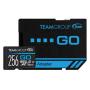 TEAM GROUP MICRO SDHC/SDXC 256GB GO UHS-I U3 V30, 100/50MB/s +SD Adapter TGUSDX256GU303 - slika 1