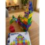 Magnetne Kocke Magnetni konstruktor set Rainbow Create & Move 108 delova ST0734775B - slika 1