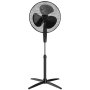 NIAROS PODNI Ventilator PREČNIKA 43CM, 45W, VISINA DO 133CM ,CRNI - slika 1