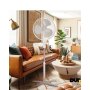 NIAROS PODNI Ventilator PREČNIKA 43CM, 45W, VISINA DO 133CM, BELI - slika 2