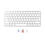 Meetion K210MWWH bežična tastatura, BELA - slika 1