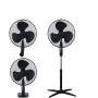NIAROS KURELI Ventilator 3U1, PODNI, ZIDNI I STONI, PREČNIK 43CM, 45W, CRNI - slika 1