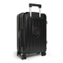 TRIPMATES Ručni kofer (kabinski) 55 cm crni – sa USB punjačem, držačem za piće i dodatnom kukom - slika 3
