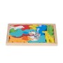 Marionette Wooden Toys Drvena puzzle slagalica sa životinjama – 12 delova - slika 3