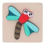 Marionette Wooden Toys Drvena puzzle slagalica sa životinjama 14 x 14 cm - slika 2