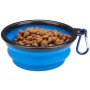 PET Treatment Sklopiva činija za pse plava 350 ml - slika 3