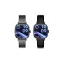 KSIX BXSW30N IRIA AMOLED 1.7'' 4D PAMETNI SAT, METALNA +SIL.NARUKVICA, Crni - slika 1