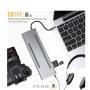 TNB DOCKUSBC11 ALUMINIJUMSKI HUB USB-C SA 11 Konektora - slika 5