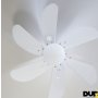 NIAROS PLAFONSKI VENTILATOR 32' SA LAMPOM, Bela - slika 4