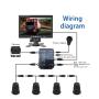 KETTZ Parking senzori 1224V + Monitor AHD 7 + Kamera PMK-KT303AHD - slika 1