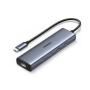 UGREEN CM512 Type C Hub 5 u 1 RJ45 + 2 x Tip C + 2 x USB - slika 2