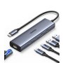 UGREEN CM512 Type C Hub 5 u 1 RJ45 + 2 x Tip C + 2 x USB - slika 1