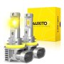 AUXITO H11 LED sijalice 3000K žute DD-M6-H11-GY2-A 24000lm CANBUS set H8 H9 H16 - slika 2