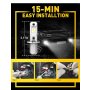 AUXITO H3 LED Maglenke 6500K Belo Svetlo H3-GF-W2-GK za DRL i Farove - slika 4
