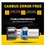 AUXITO 7057BAU15S žute LED sijalice sa CANBUS-om BAU15S-4KP8- JM-Y2-AUXITO-PQ - slika 2