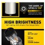 AUXITO 7057BAU15S žute LED sijalice sa CANBUS-om BAU15S-4KP8- JM-Y2-AUXITO-PQ - slika 5