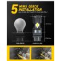 AUXITO CANBUS 31563157 LED bele sijalice 3157-4KP8-JM- W2-AUXITO-PQ – 4000LM - slika 2