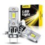 AUXITO H7 6000K 1:1 LED sijalice sa turbo ventil. DD-M6S-H7 2 kom model 2025 - slika 1
