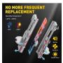 AUXITO H3 LED sijalice 6500K bele CANBUS 300% H3-M6PLUS-W2 - slika 3