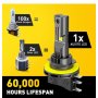 AUXITO H15 LED Sijalice 6000K 1:1 DD-GF-H15 Set 2 kom - slika 5