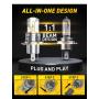 AUXITO H4 LED sijalice 6500K 13000lm set 60W CANBUS DD-M6S-H4-A - slika 4