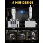 AUXITO D1SD1R LED sijalice za farove – 6000K belo svetlo DD-Y19-D1S-B - slika 2