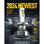 AUXITO H4 LED sijalice DD-Y19-H4 LED 120W 24000lm – CANBUS - slika 2