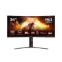 AOC CU34G4CA WQHD 180Hz USB-C Curved - slika 1