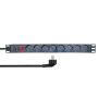 LOGILINK PDU 8 x šuko, prenaponska zaštita, prekidač, 1.8m - slika 1