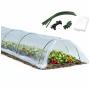 CHOMIK Sklopivi mini plastenik za baštu, folija 1,5 × 4 m. - slika 2