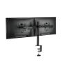 LOGILINK Nosač za 2 monitora, 17-32'', čelik, 360°, VESA 75 i 100 - slika 2