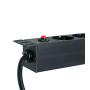 LOGILINK PDU 8 x šuko , 2x USB type C, prenaposna zaštita - slika 3
