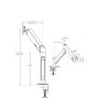ARTIC Nosac monitor stoni X1-3D AEMNT00062A - slika 4
