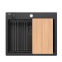QUADRON Sudopera KURT 110 čisto crna_HCQK5052BLM_PC - slika 3