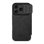 Nillkin Qin Pro futrola za iPhone 17 Pro / iPhone 18 Pro crna - slika 1