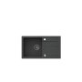 QUADRON TOM 111 - sudopera sa 1 kadom, rucni sifon , crna HCQM7744CZ - slika 2