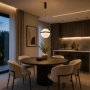 LUME Aurora 70 LED visilica crna - slika 2