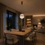 LUME Aurora 70 LED visilica crna - slika 3