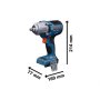 BOSCH PRO GDS18V-450H Akumulatorski udarni odvrtač u L-BOXX 136 sa brzim punjačem, 06019K4202 - slika 3