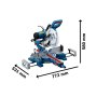 BOSCH PRO GCM 254 D Kombinovana kružna testera, 0601B53000 - slika 3