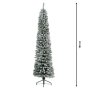 Everlands Pencil Pine Snowy 180cm novogodišnja jelka (68.4021) - slika 4