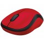 LOGITECH M220 Silent Wireless crveni miš - slika 2