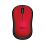 LOGITECH M220 Silent Wireless crveni miš - slika 4