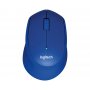 LOGITECH M330 Silent Plus Wireless plavi miš - slika 1