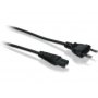 FAST ASIA Kabl naponski osmica 1.5m crni - slika 1