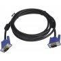 FAST ASIA Kabl VGA D-sub M/M 20m HQ feritno jezgro crni - slika 1