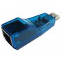 FAST ASIA Adapter USB tip A (M) - RJ-45 (F) + CD plavi JP1082 - slika 2